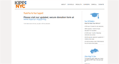 Desktop Screenshot of donate.kippnyc.org